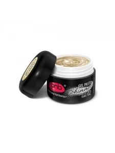 LED Shimmer Gel Paste 02 Gold 5 ml   