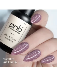  Gel Polish SHOCK EFFECT 06 Ash Rose PNB 8 ml 