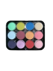 A set ofВ coloredВ acrylic powderВ      12 pcs.   L-1