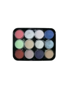 A set ofВ coloredВ acrylic powder 12 pcs.   L-5