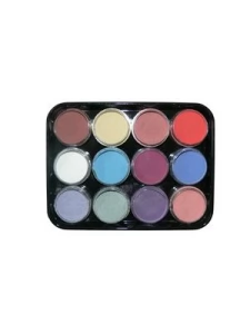 A set ofВ coloredВ acrylic powder 12 pcs.   L-6