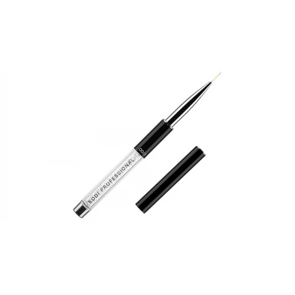 Brush for painting in tube no.00/3 (nylon,metal handle)