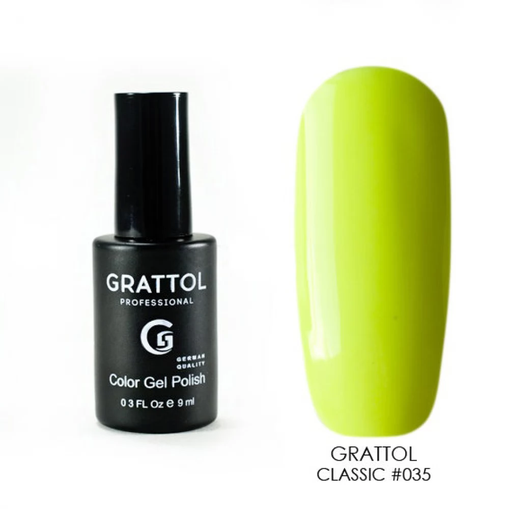 035 Grattol Gel Polish Pastel Lemon 9 ml