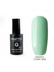 058 Grattol Gel Polish Jade 9 ml