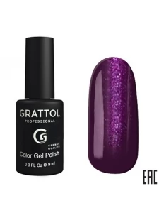 092 Grattol Gel Polish Shining Plum 9 ml