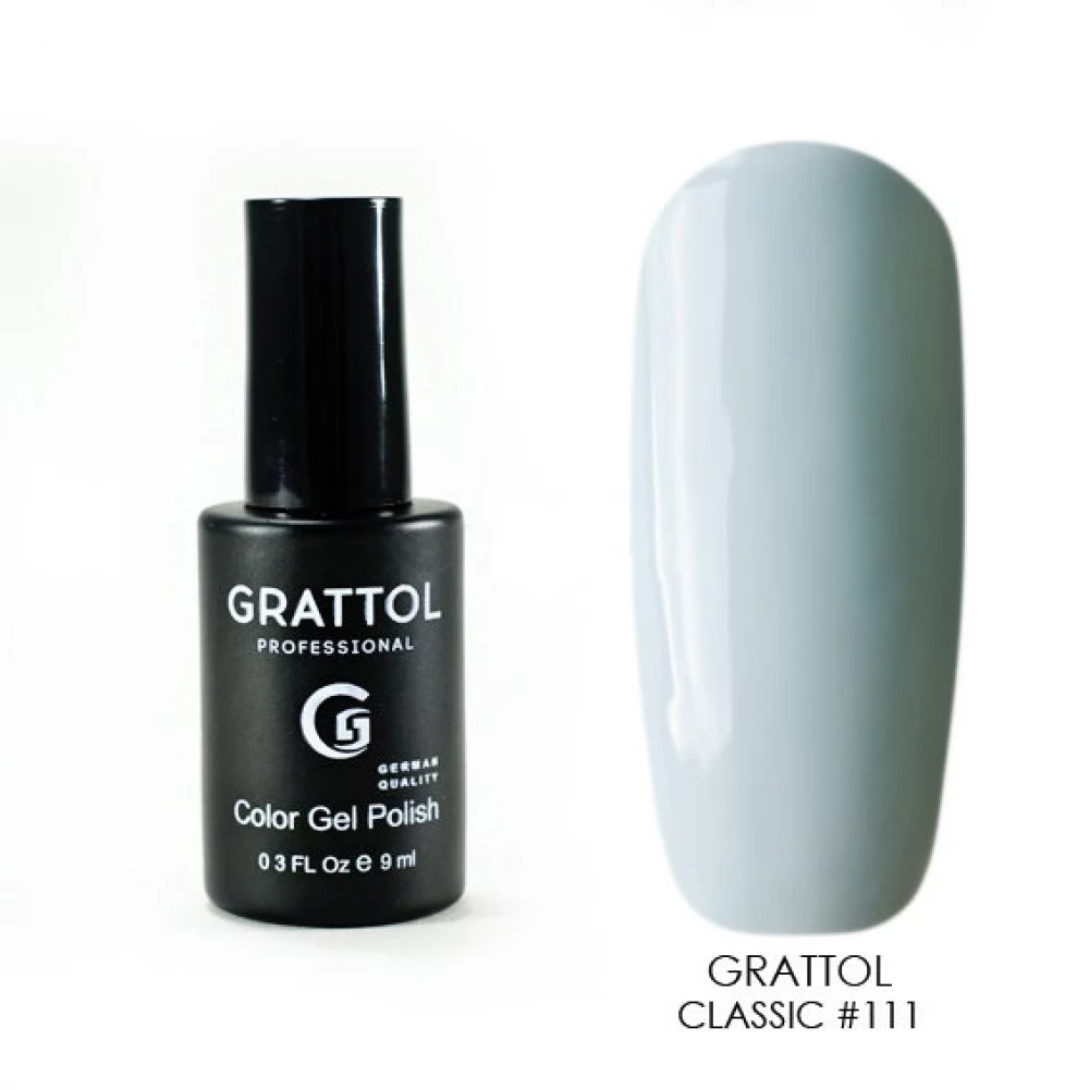 111 Grattol Gel Polish Pale Mint 9 ml