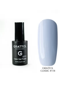 118 Grattol Gel Polish Pale Cornflower 9 ml