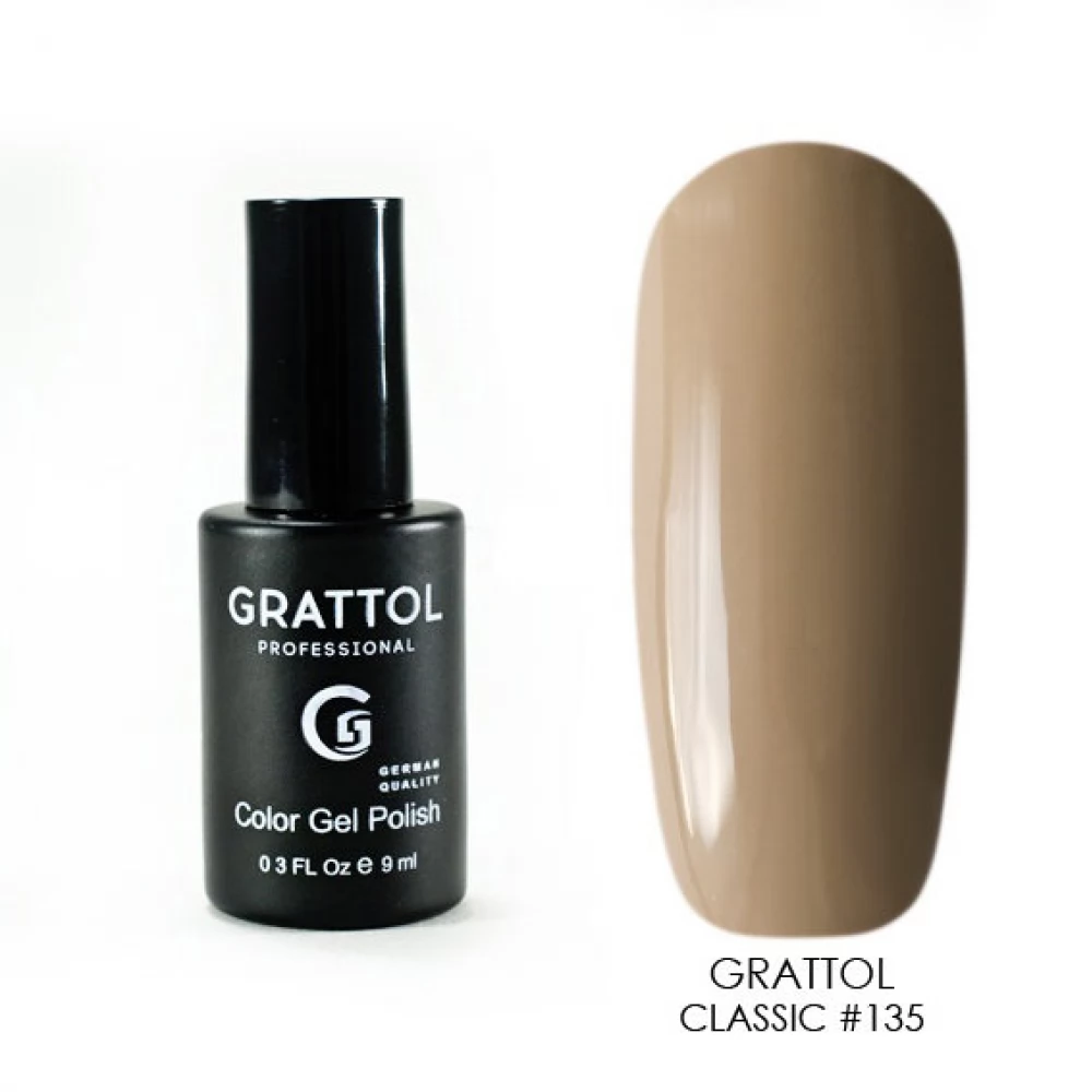 135 Grattol Gel Polish Iced  9 ml
