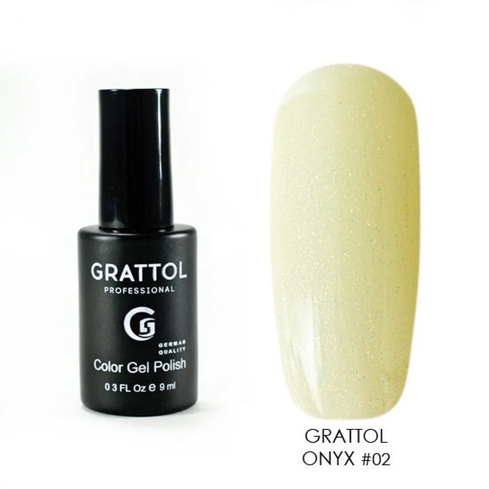 Grattol Gel polish Onyx 02 9ml