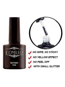 Glitter top coat 8 ml Komilfo