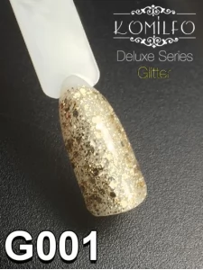 Gel polish G001 8 ml Komilfo Glitter