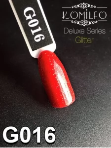 Gel polish G016 8 ml Komilfo Glitter