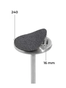 Refill set 16 mm black 50 pcs. 240 grit