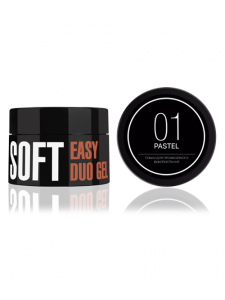 Acryl gel  Easy Duo Gel Soft Pastel 01 20 g Kodi professional