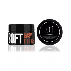 Acryl gel  Easy Duo Gel Soft Pastel 01 20 g Kodi professional
