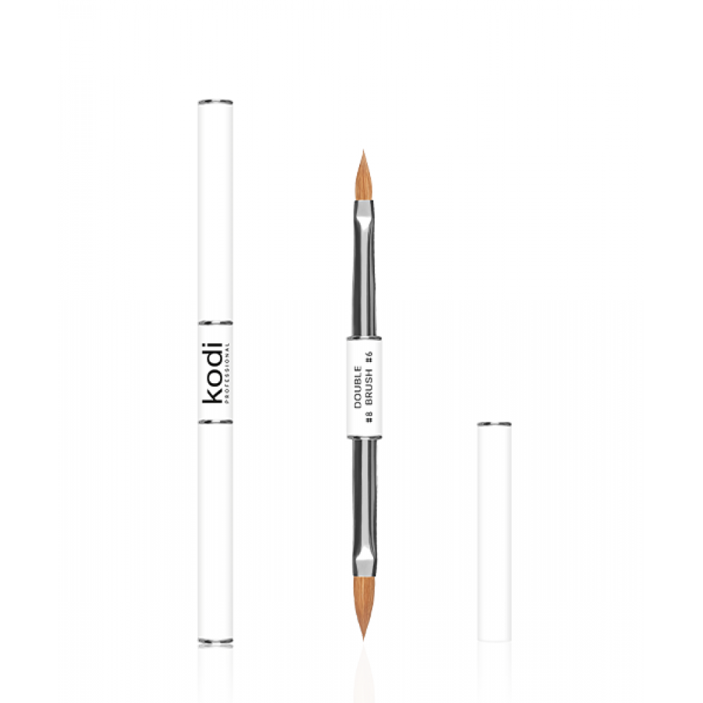 Acrylic extension brush Double brush size 8- 6 Kodi professional