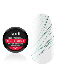 Spider gel  Kodi Professional Metallic Emerald 4 ml