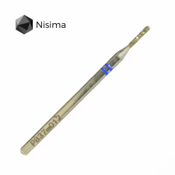Drill bit Cylinder 1.2mm blue P837m012